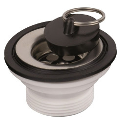 Выпуск для умывальника с пробкой, HL, 5/4"