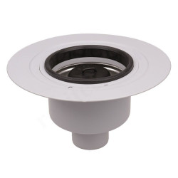 Корпус трапа c вкладкой из нержавеющей стали, DN75