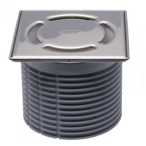 HL 3000 Надставной элемент без сифона с решеткой КЛИК-КЛАК