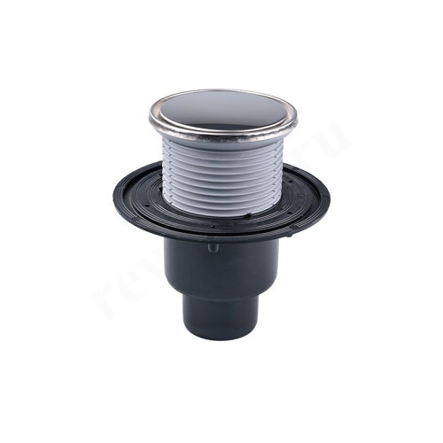 Трап вертикальный HL 310NPr с круглой решёткой