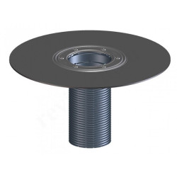 Надставной элемент с полимербитумным полотном для приварки битумной гидроизоляции