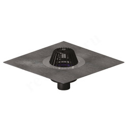 Кровельная воронка с полимербитумным полотном, DN 75