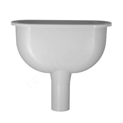 Воронка приемная овальная 50, McAlpine