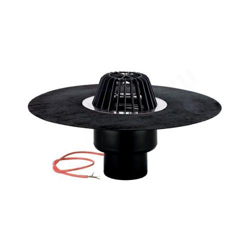 Кровельная воронка с электроподогревом, DN160