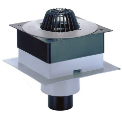 Кровельная воронка DrainBox DN110 с ПВХ-консолью