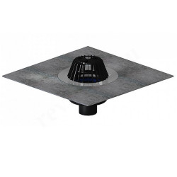 Кровельная воронка с полимербитумным полотном HL, DN 160