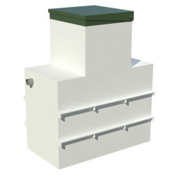 Сепаратор жира труба DN110, ТОПОЛ-ЭКО ТОППОЛИУМ ОТП 5 Long