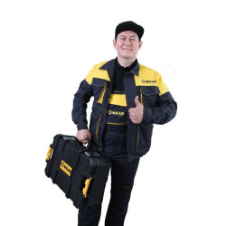 Костюм WAAG мужской, цвет серый\желтый, р.52-54\182-188