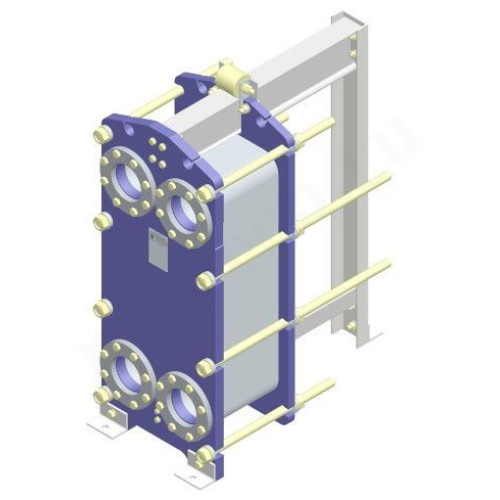 Аппарат теплообменный пластинчатый разборный  НН№41, расчет №w474786