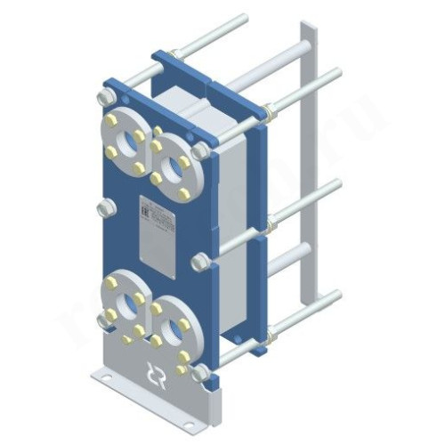 Аппарат теплообменный пластинчатый разборный НН №07, w395840
