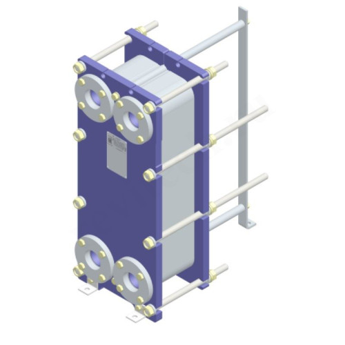 Аппарат теплообменный пластинчатый разборный НН№ 19 , расчет №w563542