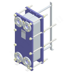 Аппарат теплообменный пластинчатый разборный НН№ 19 , расчет №816955, 816956