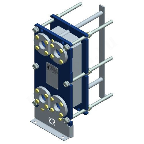 Аппарат теплообменный пластинчатый разборный НН№ 07 , расчет №w344593