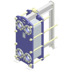 Аппарат теплообменный пластинчатый разборный  НН№41, расчет №769822, 769823