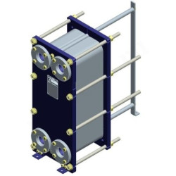 Аппарат теплообменный пластинчатый разборный  НН№19, расчет w097418