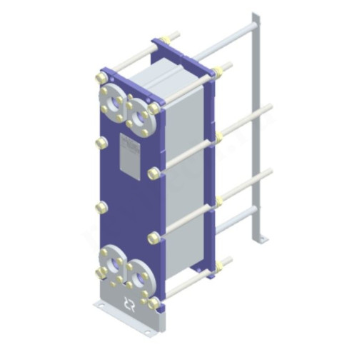 Аппарат теплообменный пластинчатый разборный НН№14 , расчет №792684