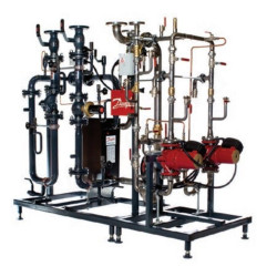 Тепловой пункт серии SUBD_Тепловой пункт для системы ГВС с теплообменником