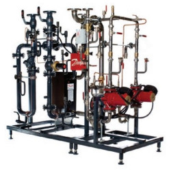 Тепловой пункт Данфосс™ серии SUB-D_Тепловой пункт для системы ГВС с теплообменником