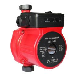 Насос повышения давления Акватек АРА 15-90 (1х220В; 12Вт) с гайками