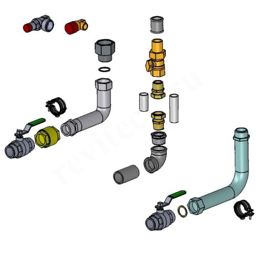 Комплект подключения HP 85-150 ряд, ELCO