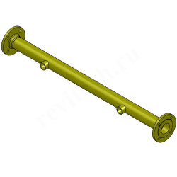 Коллектор ELCO 185х65, 2вых., сталь