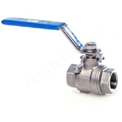 Кран шаровой резьб. 3/4", PN16, Фобос ЭКОНОМ, сталь, вн.- вн., с рычагом