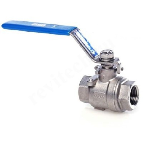 Кран шаровой резьб. 3/4", PN16, Фобос ЭКОНОМ, сталь, вн.- вн., с рычагом