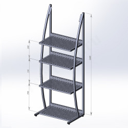 Стойка пластиковая SFA