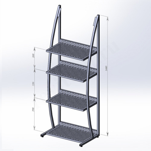 Стойка пластиковая SFA