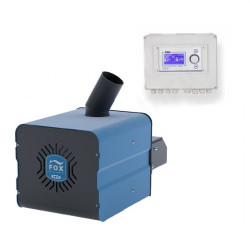 Горелка пеллетная приставная  ZOTA Fox - 25 (горелка+ПУ) без бункера, без механизма подачи