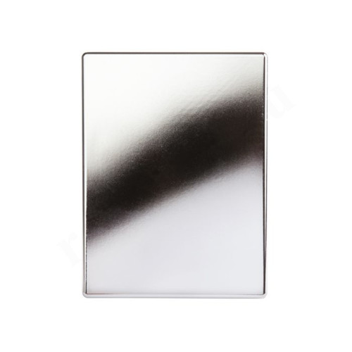 Дизайн крышка кврадратная для регулирующих коробов Simplex, хром