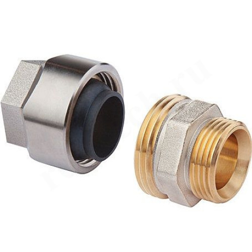 Резьбозажимное 15-3/4", Simplex Plus, обжим-резьба, нар. евроконус, с ниппелем