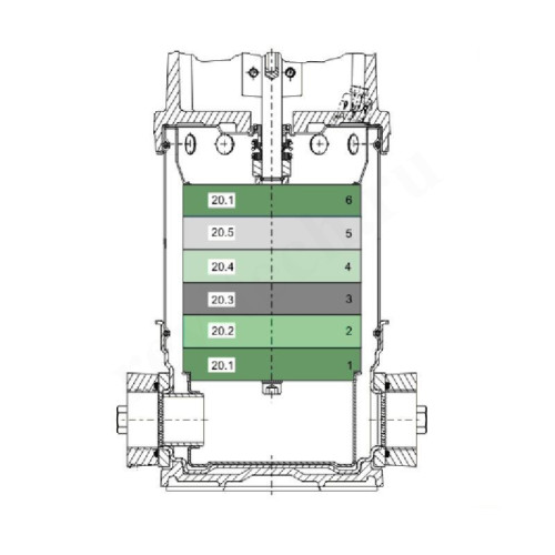 ЦЕНТРИРУЮЩАЯ СТУПЕНЬ MHI8