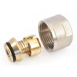 Соединение резьбозажимное 3/4"-10x1.3, General Fittings 3300, обжим, вн., латунь, (1 шт.) с еврокон.