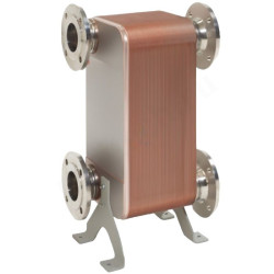 Теплообменник PHE S 480-90 (480 кВт) со скобами.