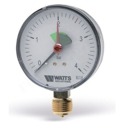 Манометр радиальный F+R201, 50мм, 0-4 bar, 1/4"