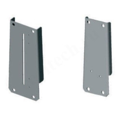 Пластины крепежные из нерж стали с отверстиями