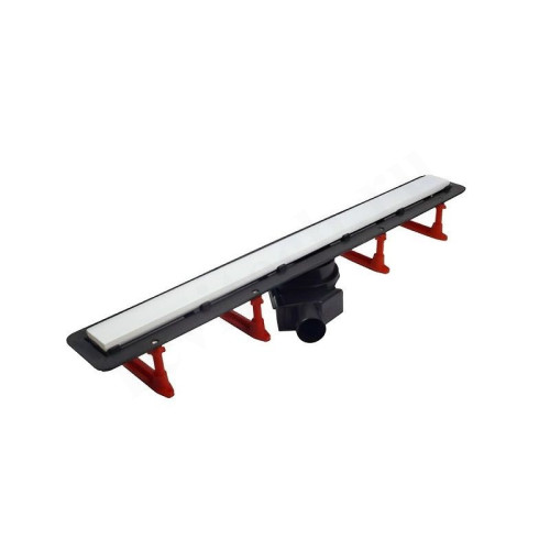 Душевой лоток Pestan Confluo Frameless Line 300 (цвет 2в1 Stainless Steel/White Glass)