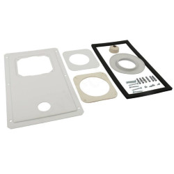 STOUT эл-т дымохода стеновая панель к-т для изоляции прохода в шахту дымохода.