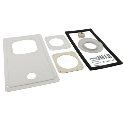 STOUT эл-т дымохода стеновая панель к-т для изоляции прохода в шахту дымохода.