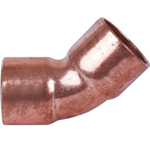 Отвод 45 52-52, Sanha SA 5041, пайка-пайка, медь