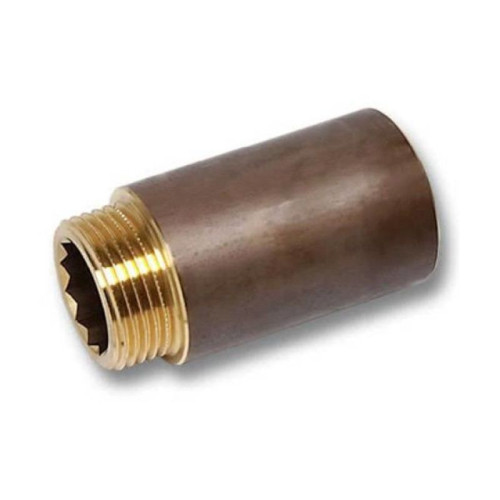 Удлинитель 1/2"-1/2", Sanha, 513, резьба-резьба, вн.- нар., латунь, l=15