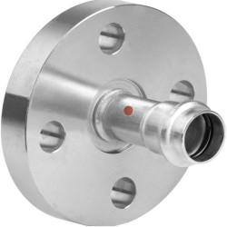 Переходник 20-22, Sanha NiroTherm, 91-VA-PF, пресс-фланец, сталь нержавеющая