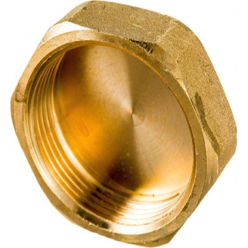 Заглушка 1/2", Sanha 761, резьба, вн., латунь