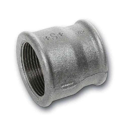 Муфта 1 1/4"-3/4", Sanha S 240, резьба-резьба, вн., чугун (цинк)