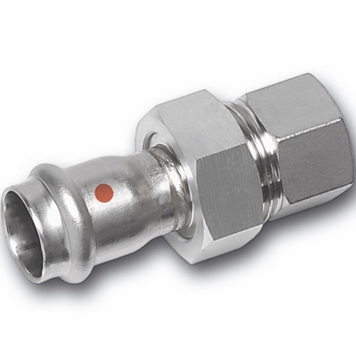 Американка 15-3/4", Sanha NiroTherm, 91330GMVA, пресс-резьба, вн., сталь нержавеющая