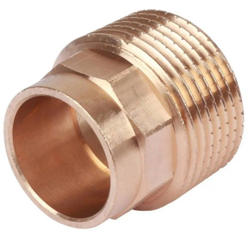 Переходник 76,1-3", Sanha SA 4243G, пайка-резьба, нар., бронза