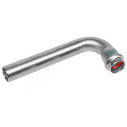 Отвод 90° 22-22, Sanha NiroSan SF, 19001L, пресс-труба, сталь нержавеющая