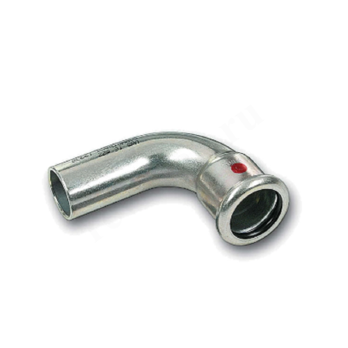 Отвод 90° 15-15, Sanha Therm 24001A, пресс-труба, вн., сталь