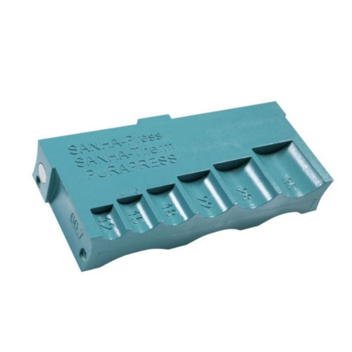 Шаблон для маркировки труб из нерж.ст. и меди12 - 108 mm